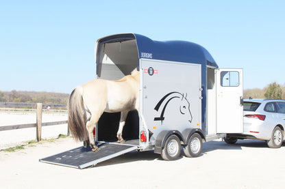 Rimorchio Van per 1 Cavallo Gold One Origins